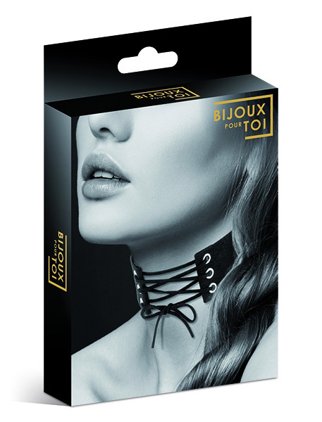 RAS DE COU LACET NOIR