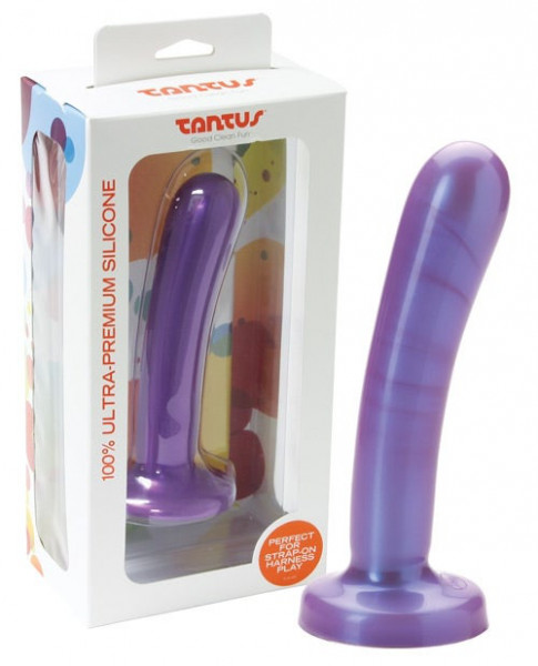 Tantus Silk Silicone - Large Purple 7"
