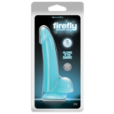 Firefly Smooth Glowing Dong 5 In Blue Blue