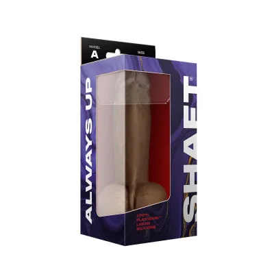 Shaft Model a 8 5 Inch Liquid Silicone Dong With Balls Oak