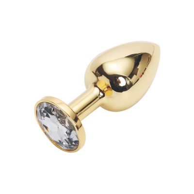 Jewelled Metal Butt Plug