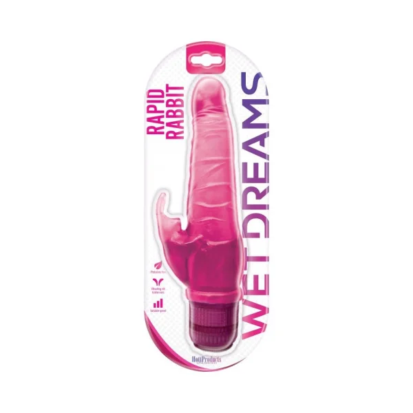 Rapid Rabbit Pink Passion Vibrator