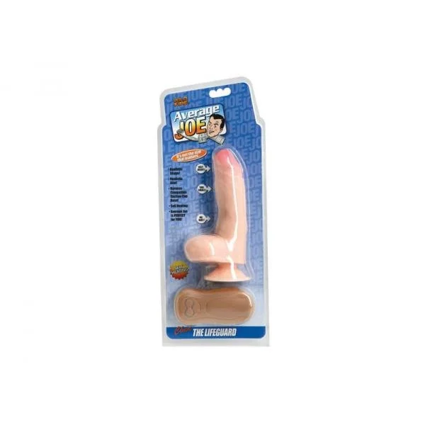 Average Joe The Lifeguard Chad Vibrating Heating Dildo Beige — image 4 of 4