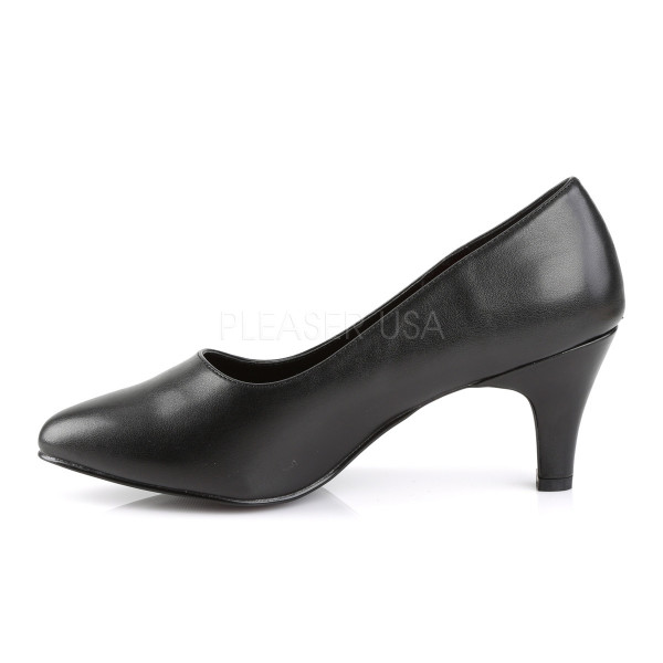 DIVINE-420W - 3" Block Heel Classic Pump — image 7 of 12