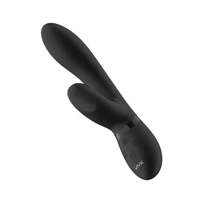 Kyra Pulse Clitoral Rabbit Black 8 Inch