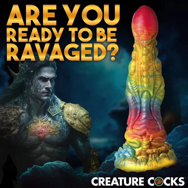 Majestic Merman 10" Silicone Suction Cup Dildo By Creature Cocks