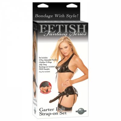 FF Garter Belt Strap On Set