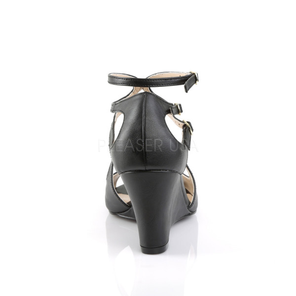 3 inches Strappy Wedge Sandal W/ Cutout Detail — image 12 of 16