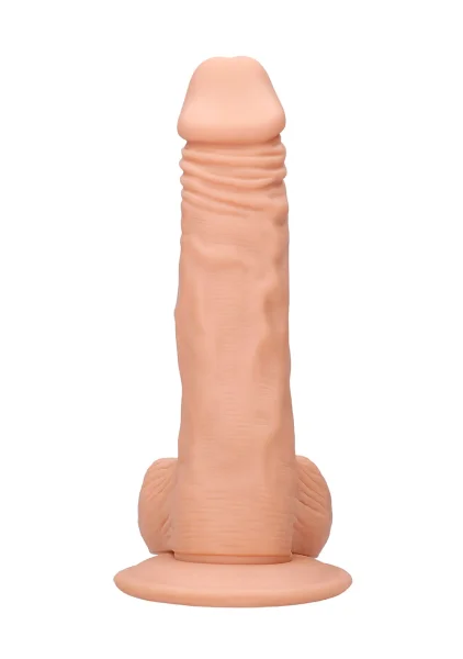 RealRock Realistic Dildo with Balls - 10" — image 8 of 19