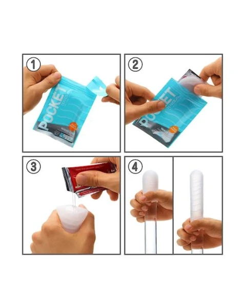Pocket Tenga Spark Beads Stroker
