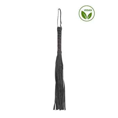 Denim Flogger Roughened Denim Style Black One Size