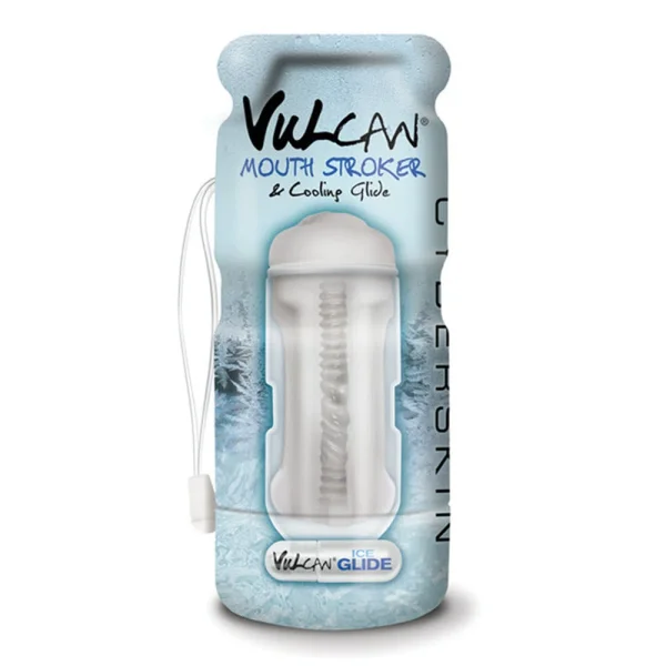 CyberSkin Vulcan Mouth Stroker w/Cooling Glide Frost