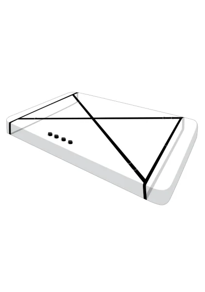 Interlace Bed Restraint Set