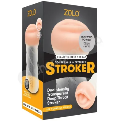 Zolo Male Masturbator Clear Girlfriend Vagina Stroker