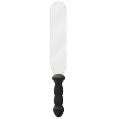 Kink The Enforcer Paddle Probe Silicone Black Clear