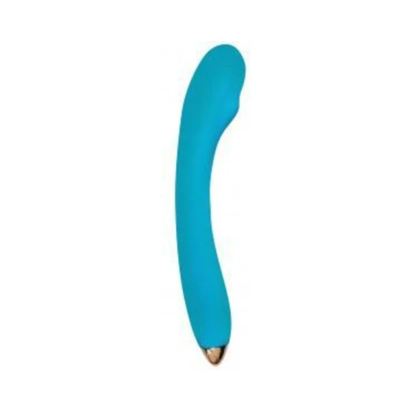 G Spot Vibrators: Cloud 9 Health & Wellness Rechargeable G-spot Slim 8in Single Motor Aqua Blue