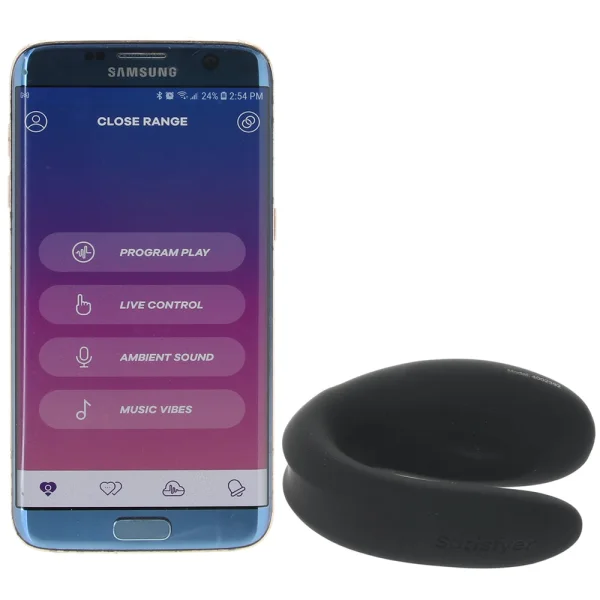 Satisfyer Double Joy App-Enabled Wearable Couples Vibrator