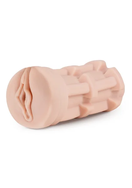 M for Men - Soft and Wet - Pussy with Pleasure Ridges and Orbs - Self Lubricating Stroker Cup