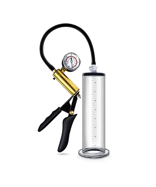 Blush - VX6 Vacuum Penis Pump With Brass Pistol & Pressure Gauge — image 4 of 4