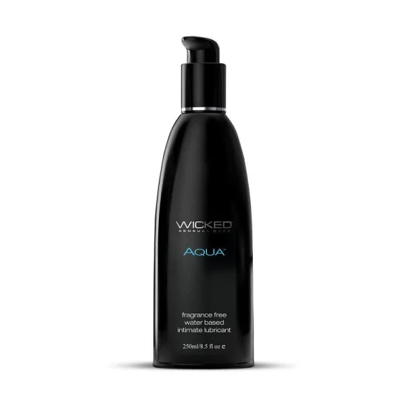 Wicked Aqua Fragrance Free Personal Lubricant 4 fl oz