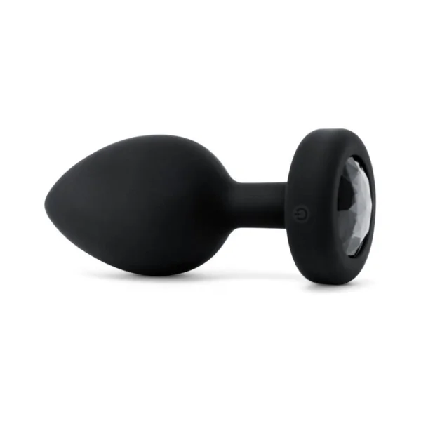 b-Vibe Vibrating Jewel Plug Xxl Black