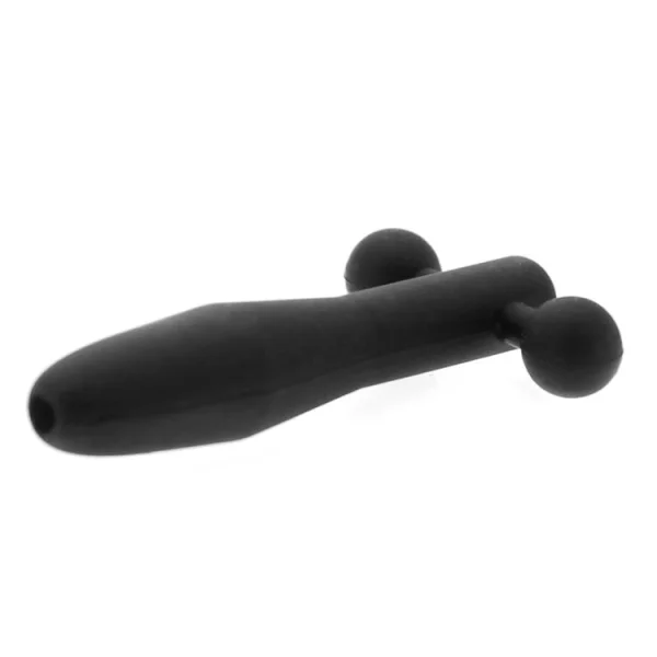 The Hallows Silicone CumThru Barbell Penis Plug — image 4 of 4