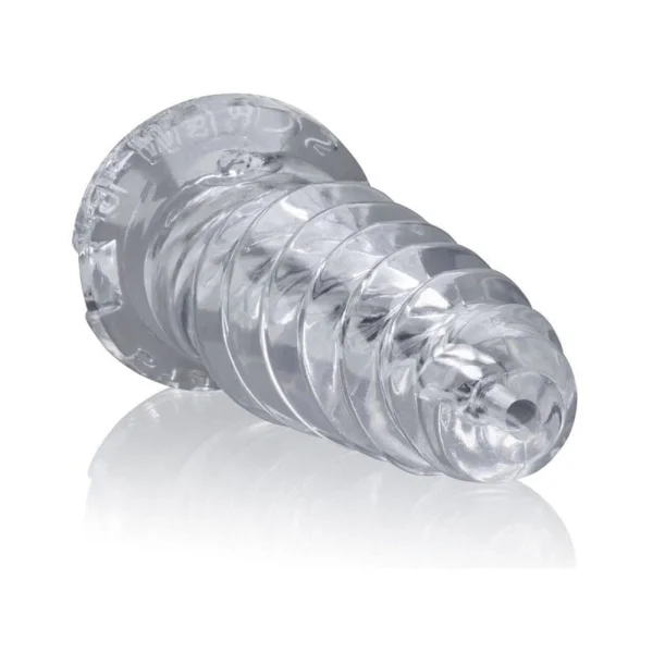 Oxballs Screw'd, Super Squish Corkscrew Jackoff Toy, Clear — image 6 of 9
