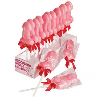 Succulent Willie Lollipop