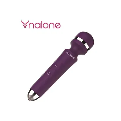 Rock Vibrating Wand Massager Purple 7 5 Inch