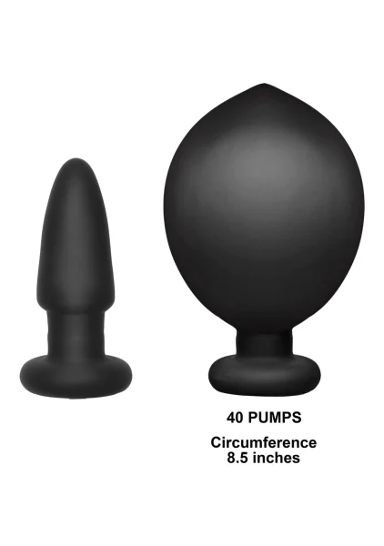 Deluxe Wonder Plug - Inflatable Vibrating Butt Plug — image 5 of 15
