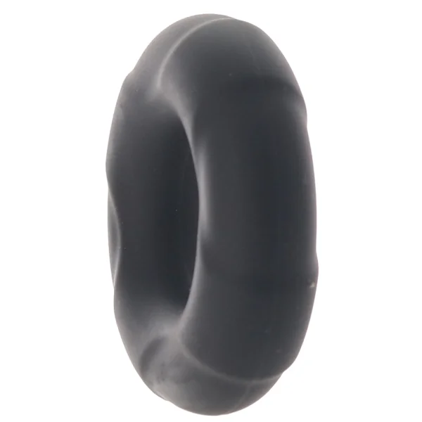 In A Bag Black Silicone C-Ring By Doc Johnson