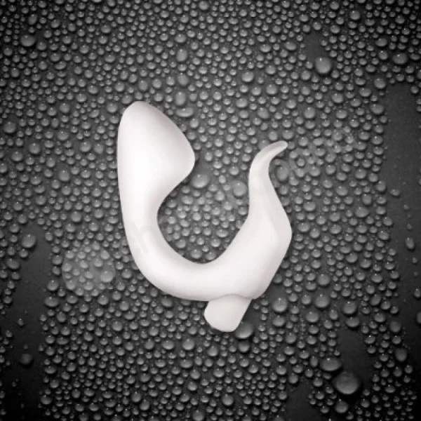 Orchid White Vibrating Massager