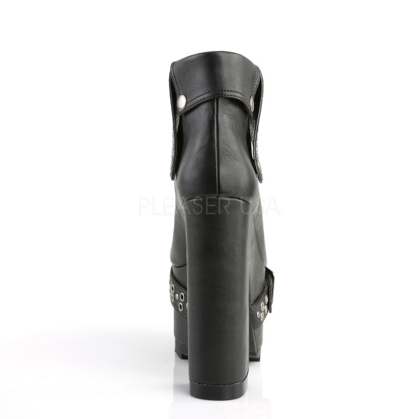 6 1/4 inches Heel, 3 inches PF Open-Toe Ankle Bootie, Front Zip Closure — image 4 of 4