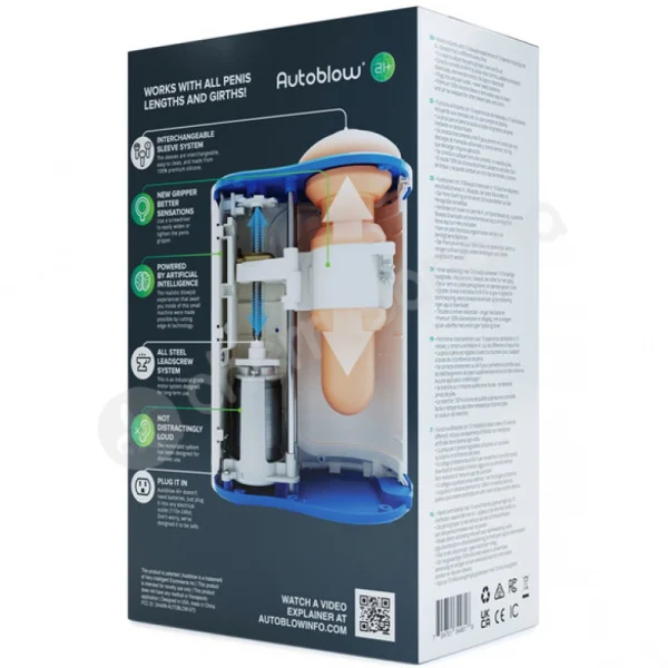 Autoblow AI+ Automatic Stroking Blowjob Machine