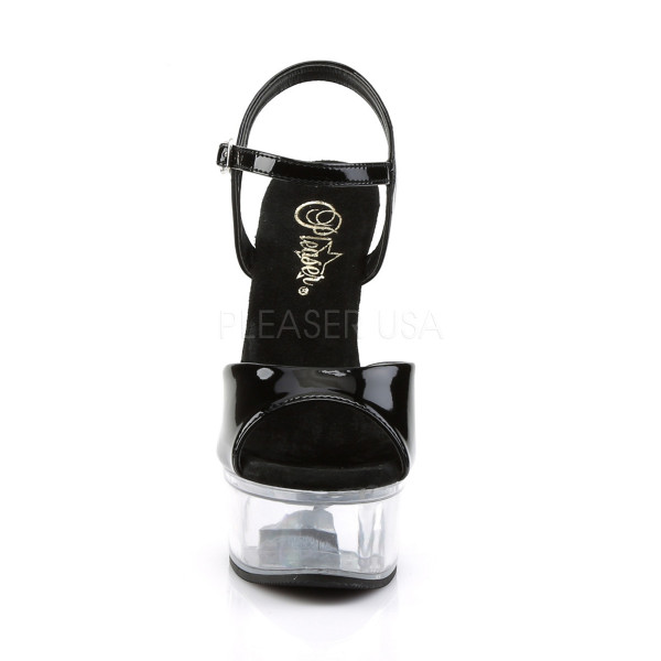 CAPTIVA-609 - 6" Ankle Strap PF Sandal W/RS On Heel — image 10 of 12