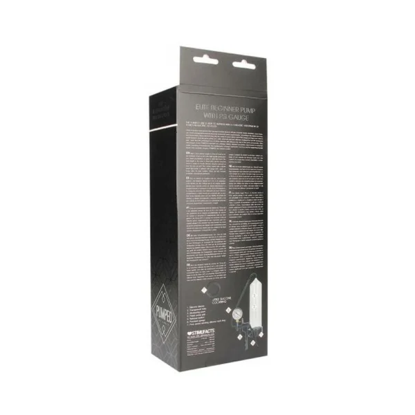Pumped Elite Beginner Pump With Gauge Clear — image 7 of 8