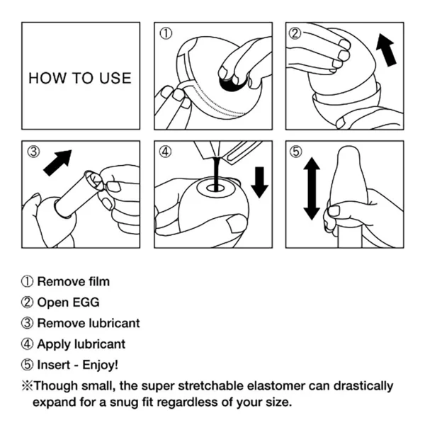 Tenga EGG SHINY - PRIDE EDITION