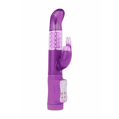 NADINE rabbit vibrator rotating dual motors Purple