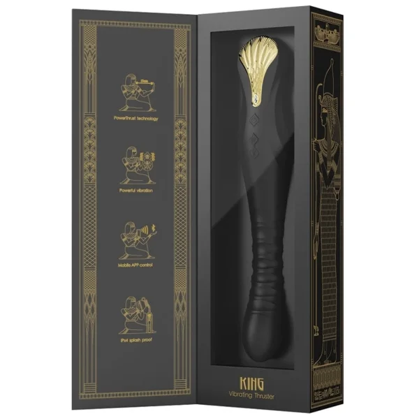 King Vibrating Thruster Black by ZALO