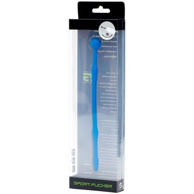 Sport Fucker Piss Play Sound Blue 18 4 cm Silicone Urethral Sound