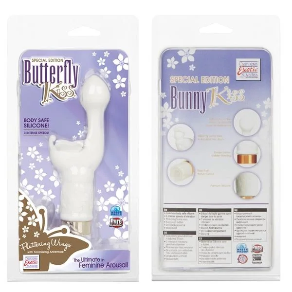 Special Edition Butterfly Kiss White Vibrator