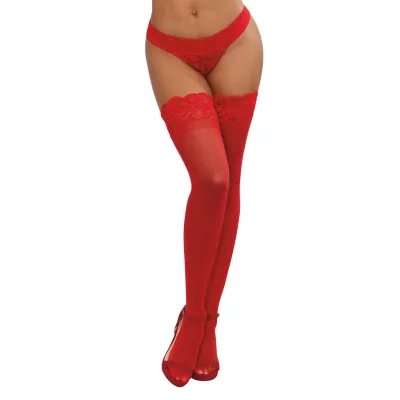 Thigh High One Size Red