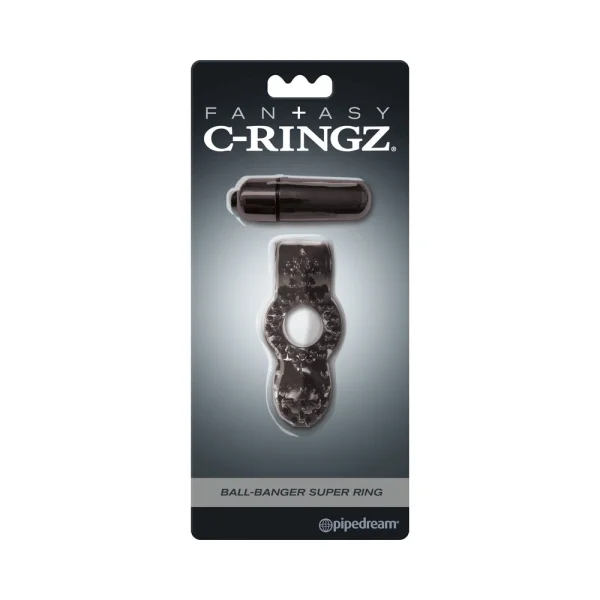Fantasy C Ringz Ball Banger Super Ring Black
