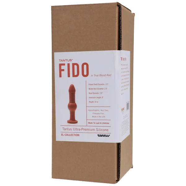 9" Fido Knotted Anal Dildo