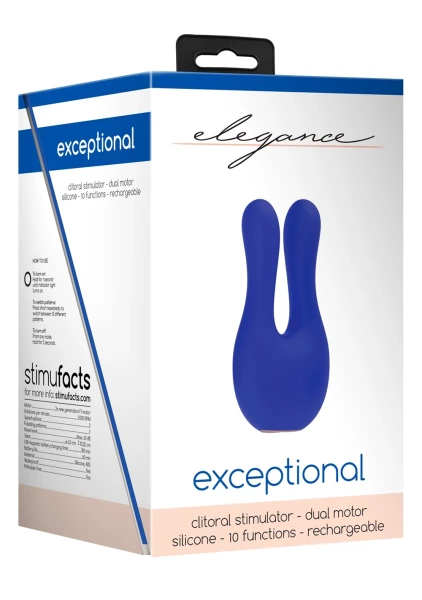 Elegance Exceptional Dual Motor Clitoral Stimulator