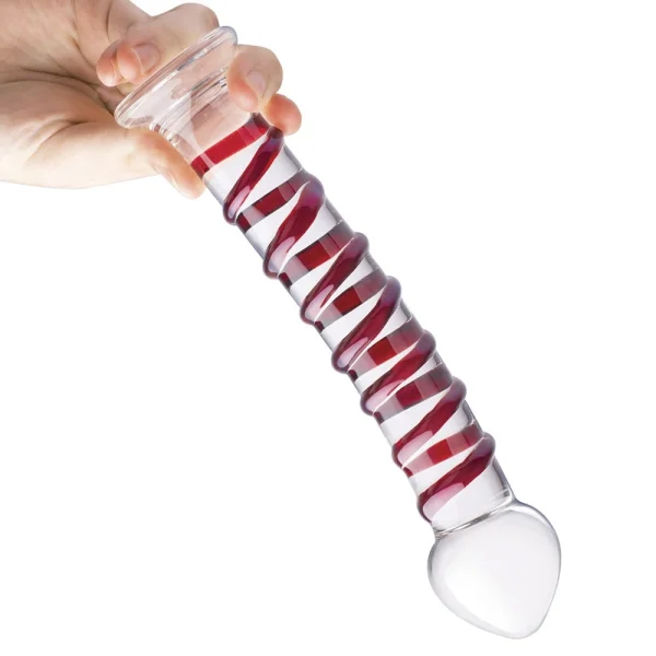 Glas 10-inch Mr Swirly Dildo