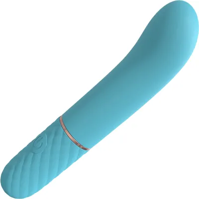 Loveline Dolce Rechargeable Waterproof Silicone Mini G Spot Vibrator Blue