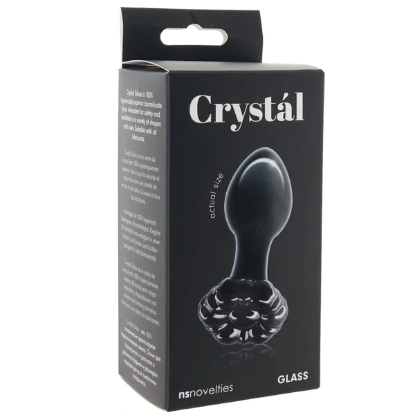 Crystal Glass Flower Plug