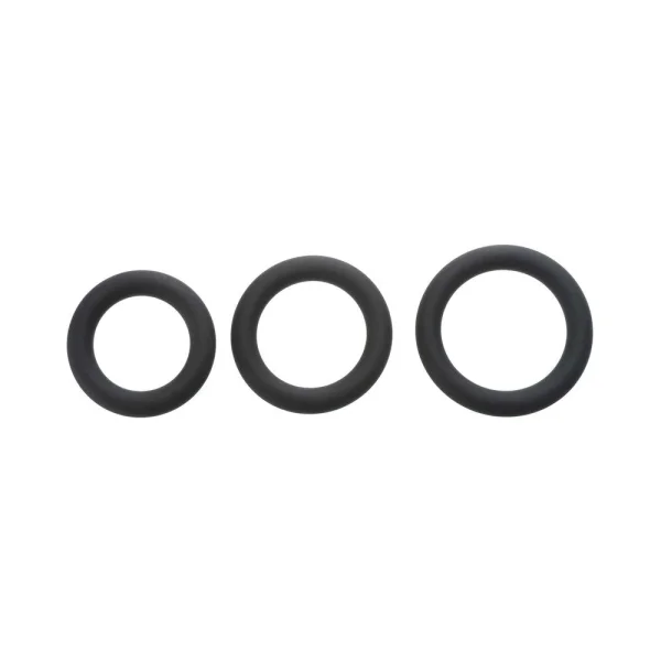 A&e Silicone Penis Ring Set Of 3 — image 6 of 9