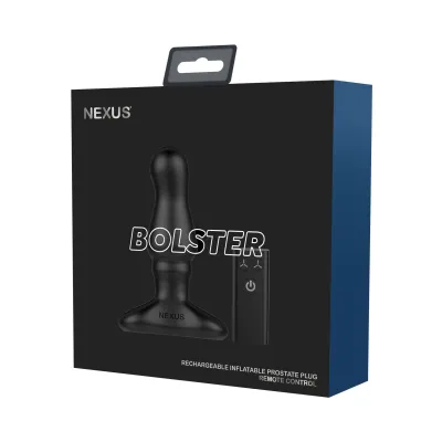 Nexus Bolster Butt Plug With Inflatable Tip